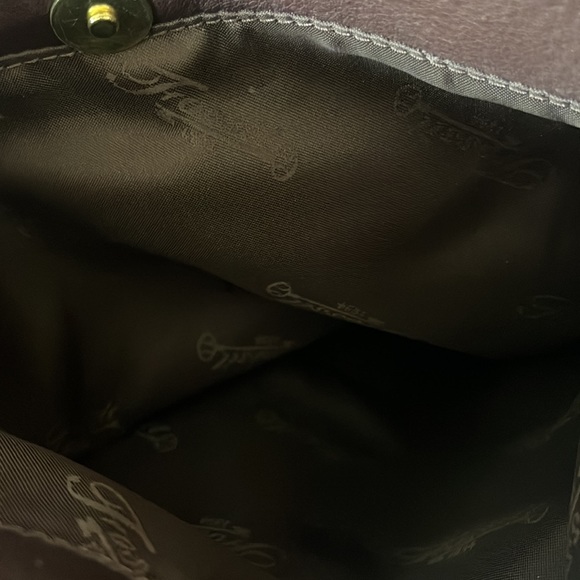 Like new condition Fossil chocolate brown leather shoulder bag - Picture 7 of 7